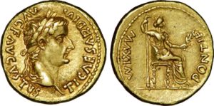 roman coins tiberius