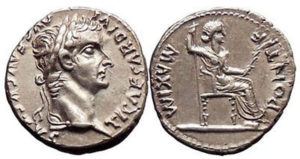 roman coins tiberius